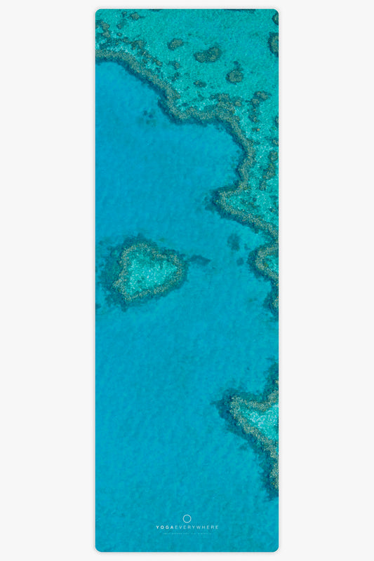 Heart Reef Yoga Mat