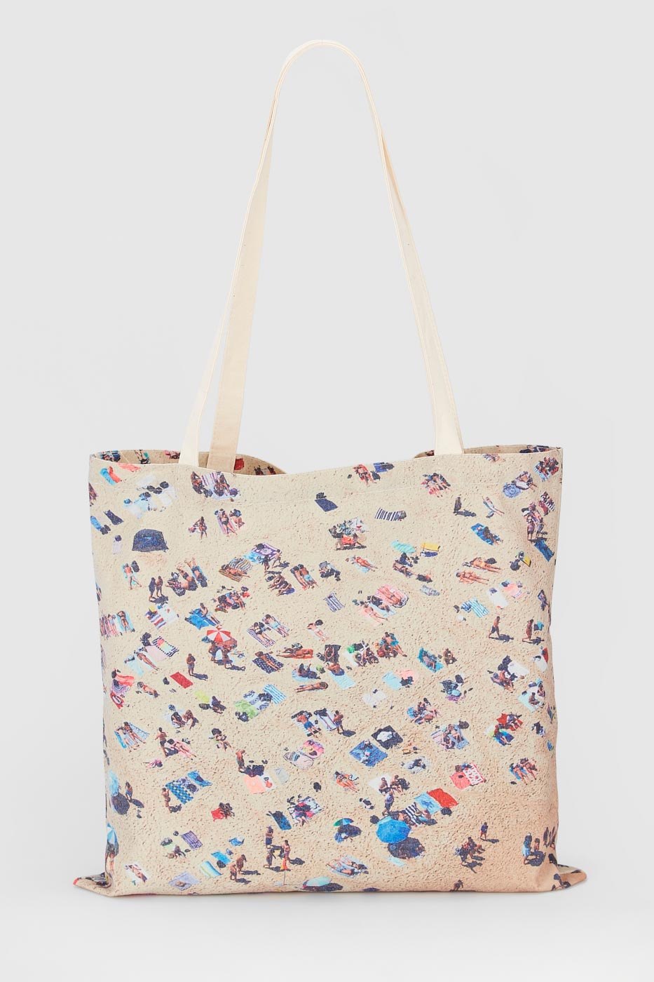 Bondi Crowd Canvas Tote Bag