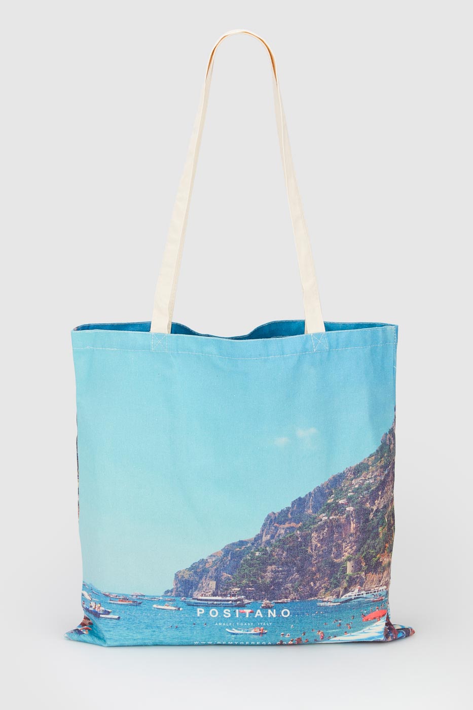 Positano Canvas Tote Bag