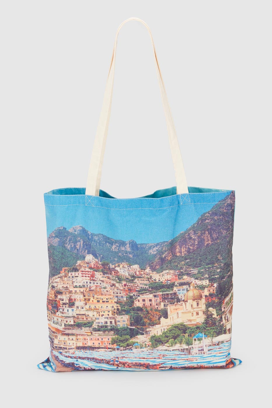 Positano Canvas Tote Bag