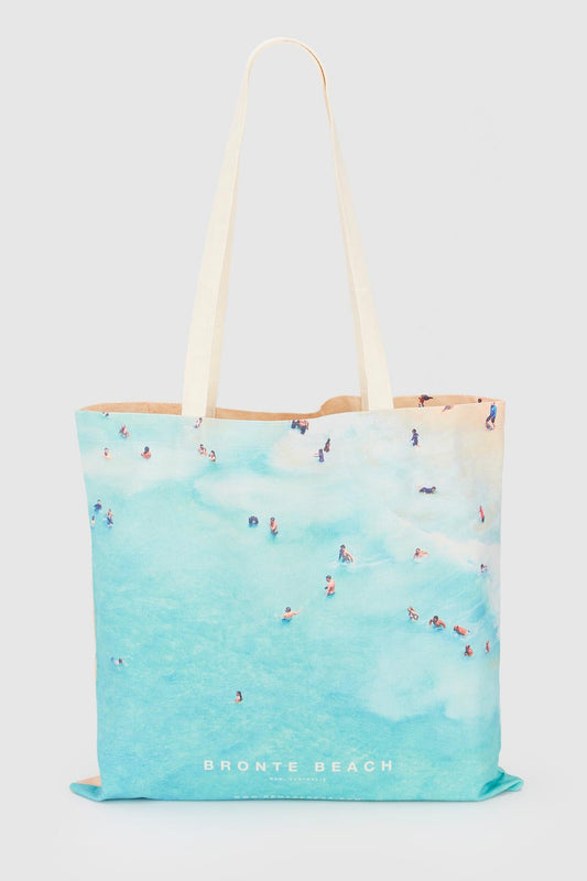 Bronte Beach Canvas Tote Bag